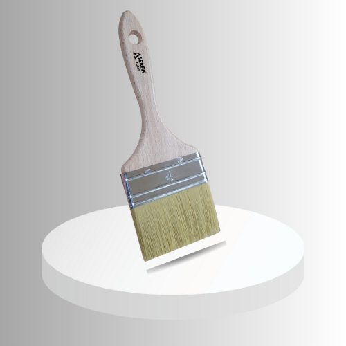 Wooden Handle Yellow Bristle Brush No:3